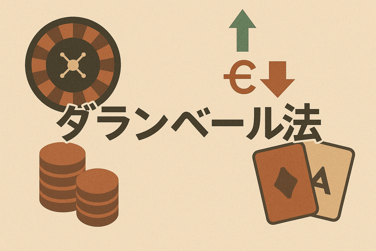 ダランベール法：安定志向型のリスク分散ベッティング戦略