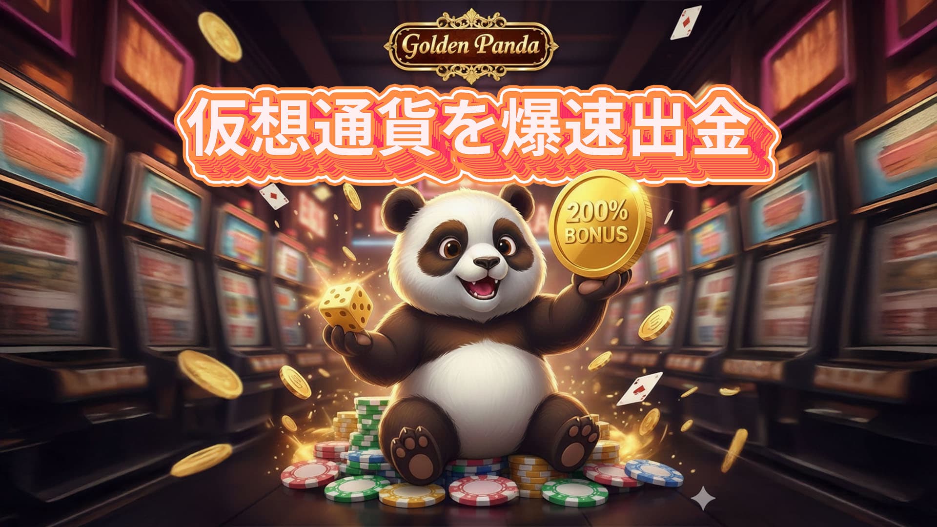知らないと損？Golden Pandaで仮想通貨を爆速出金するための完全ステップ