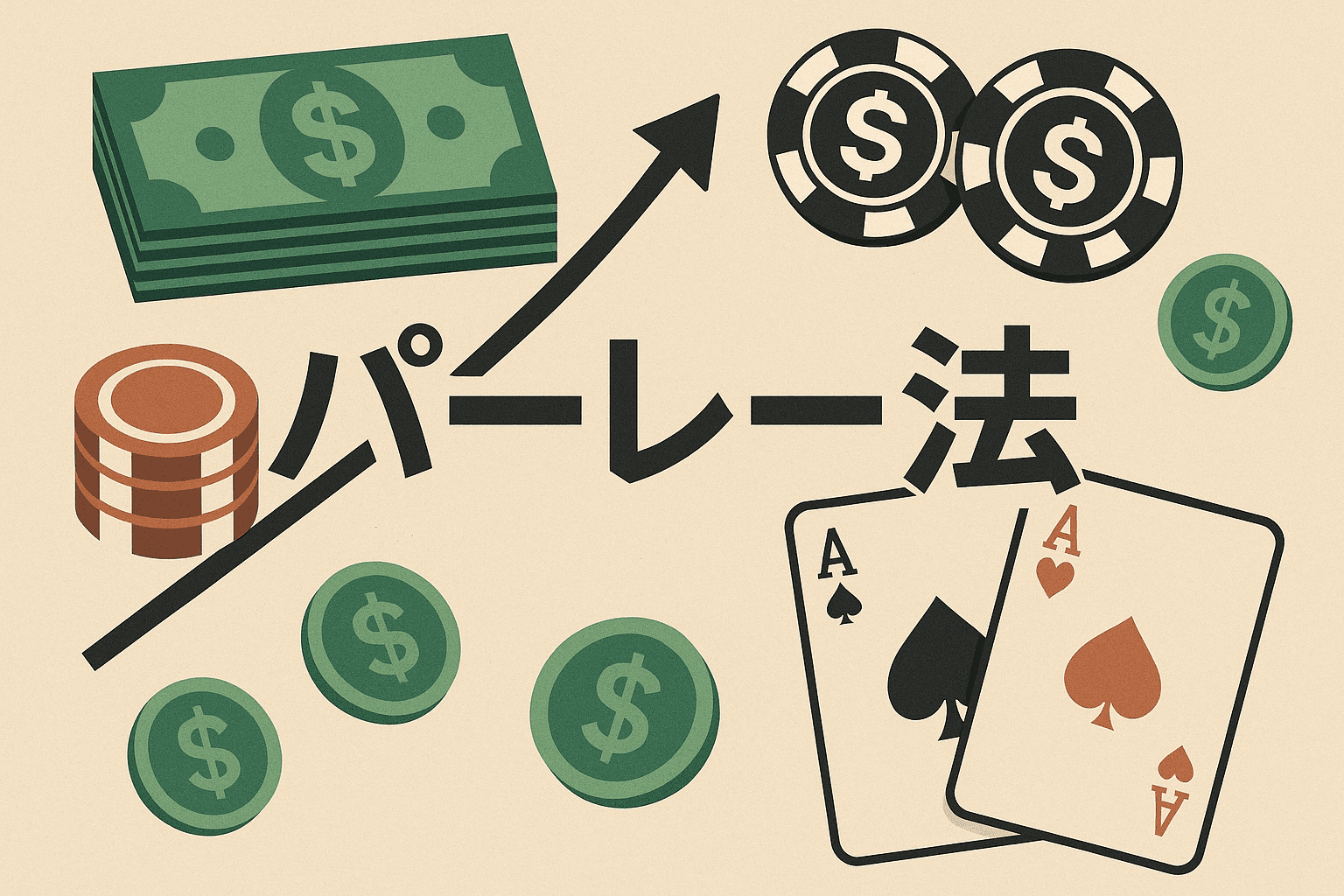 パーレー法：連勝を活かす攻撃的ベッティング戦略